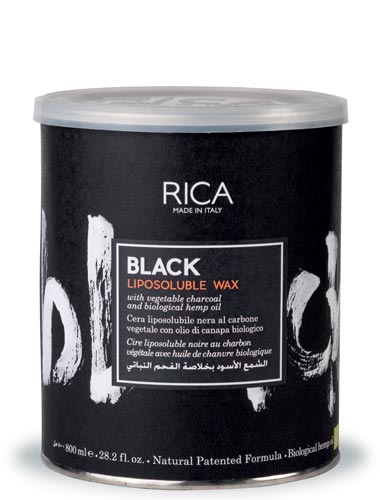 GRANULATED WAX black 250 ml